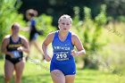 XC Wheaton & Babson  Wheaton College Women’s Cross Country compete at the 9th Annual Wheaton & Babson Season Opener on the Mark Coogan Course at Highland Park in Attleboro, Mass. - Photo By: KEITH NORDSTROM : Wheaton, XC, Cross Country, 9th Annual Wheaton & Babson Season Opener